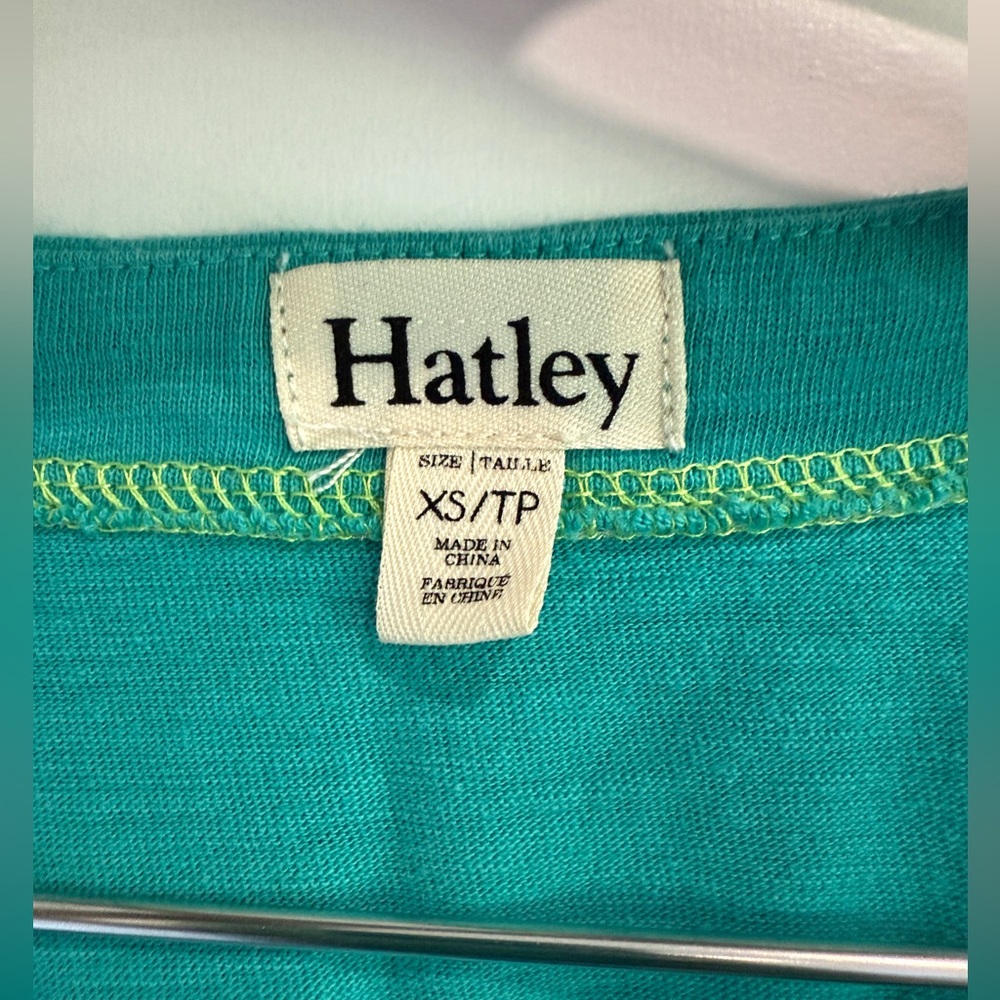 Hatley Turquoise T-shirt dress (fits size XS & S)